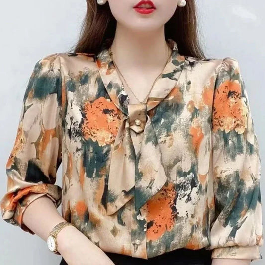 Summer Style Chiffon Blouse - Price MVR365/- Delivery 12-20 days