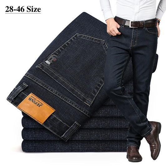 Plus Size 42 44 46 Men's Fashion Casual Jeans - Price MVR546/- Delivery 15-25 days