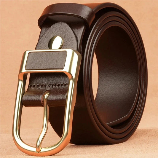 Genuine Leather Men's High Quality Belt - Price MVR295/- Delivery 15-25 days