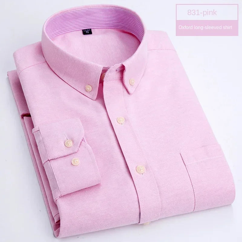 Oxford Shirt  long-sleeved - Price MVR485/- Delivery 15-25 days